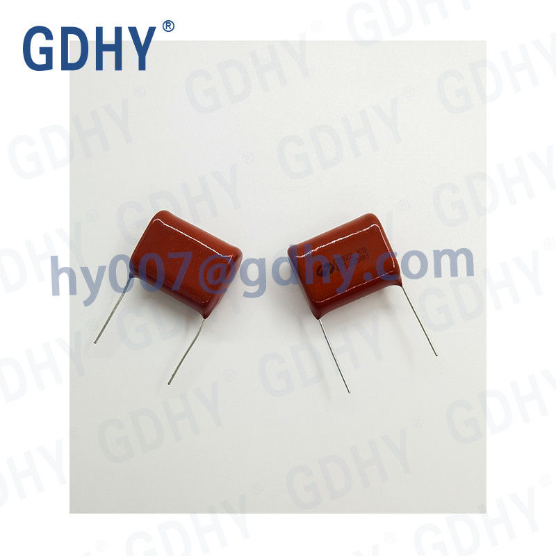 Flame Retardant 4.7μF CBB Polypropylene Film Capacitor Pitch 25+-0.5mm