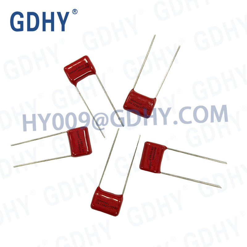 10MM 104nF CBB Polypropylene Film Capacitor 400VDC IEC 60384-16